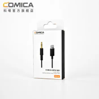 COMICA CVM-D-SPX (MI) 3.5MM TRS to Lightning Type C Interface Audo Output Cable for Boomx D2 D1 UC1 UC2 Wireless Microphone