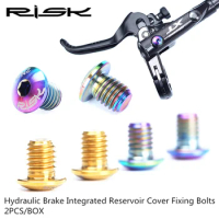 RISK A Whole/Separate Oil Cylinder Lid Bolts for Shimano Bike Brake Lever Titanium Disc Fixed Screw Bicycle Hydraulic Brake Bolt