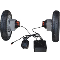 2023 new products Wheelchair motor kits 24v electric wheelchair conversion kit 250w motors with wheels for wheelchair