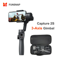 Funsnap Capture2S 3-Axis Smartphone Handheld Gimbal Stabilizer Focus Pull Zoom For Smartphone Samsung iPhone Gopro Xiaomi