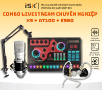 Combo Livestream Chuyên Nghiệp X5 + AT100 + ES60 | Âm Thanh Chuẩn Studio – Livestream, Thu Âm, Hát L