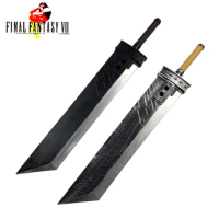 Zack Fair Sword Weapon 7 VII Sword Cloud Strife Buster Sword Cosplay 1:1 Game Remake Sword Knife Safety PU 108cm
