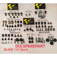 Baut Full Set Bodi Blade Lama / baut full body blade 110 Baut terlengkap