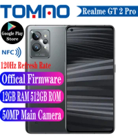 Realme GT2 GT 2 Pro 5G Mobile Phone 6.7'' 2K AMOLED Screen Snapdragon 8 Gen 1 5000mAh Battery 65W 50MP Camera Google Play NFC