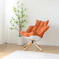 Advanced Design Living Room Chair Arm Lounge Comforts Resting Rotational Guesthouse Relax Chair Home Silla Home Furniture SG40KT