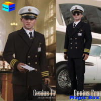 In Stock 777TOYS FT007 1/6 Genius Frank Leonardo DiCaprio Model Full Set 12'' Male Soldier Action Figure Body Doll Collectible