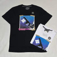 KAOS PRIA COTTON COMBED 24s SABLON PLASTISOL 1641
