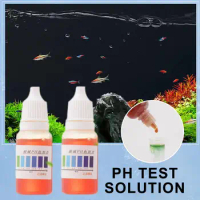 PH Reagent Test Liquid Aquarium Water Quality PH Multifunctional Detection Convenient Solution Preci