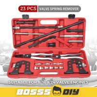 PRODIY 23PCS Valve Spring Remover Installer Tool Set Valve Spring Compressor Removal Fit 8 16 24 Val