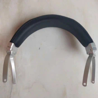 DIY 100MM Headband For Denon D9200 D7200 D5200 Large Headphones Metal Braket 180 Degree Rotatable Sheepskin Leather Top band
