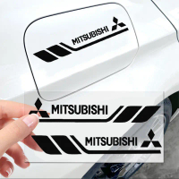 Pelekat Kereta, Set 2PCS, Penutup Petrol, Pelekat Hiasan Badan Pintu, Sesuai untuk Mitsubishi L200,