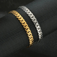 GELANG TITANIUM PRIA WANITA MODEL SISIK NAGA MOTIF ANTI KARAT TERBARU Gold Bracelets