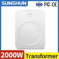 Shunhong 2000w buck transformer 220V to 110v/ 100v ring transformer, suitable for Japanese rice cookers, American wall breakers