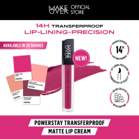 MAKE OVER Powerstay Transferproof Matte Lip Cream - Lipstik Lipcream Tahan Lama