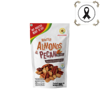COD 200 g roasted almond and pecan no salt 200g.