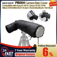 NEEWER PB004 Camera Rain Cover Compatible with Sony A7 A9 A1 Canon 7D 5D 1D R5 Nikon D750 D850 Z6 Z7 and more