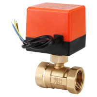 N25 Electric Ball Valve Central Air-Conditioning Fan Coil Miniature Electric Ball Valve