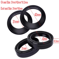 31x43x10.3 Motorcycle Absorber Front Fork Damper Oil Seal 31 43 Dust Seal Cover For Kawasaki KX80 EX305 KZ250 31*43*10.3