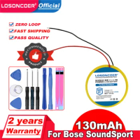 LOSONCOER 130mAh Battery For Bose SoundSport Wireless,soundsport pulse Replacement CP1654,LIR1654