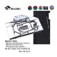 Bykski GPU Water Block for Zotac 3070TI 8G6X X-GAMING /AMP Holo /Trinity GPU Card / Backplate Radiator Coolling / N-ST3070TIXG-X