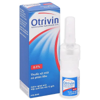 Dung dịch xịt mũi Otrivin 0.1% giảm triệu chứng nghẹt mũi