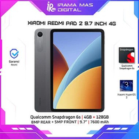 XIAOMI REDMI PAD 2 9.7 INCH 4G 4GB 128GB (GRAY, SILVER) SILVER