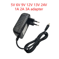Transformers AC110 220V To DC12V Power Supply Adapter 5V 6V 9V 13V 24V 12V 1A 2A 3A Universal Power Supply Adapter For LED Strip