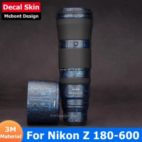 For Nikon Z 180-600mm Decal Skin Camera Lens Sticker Vinyl Wrap Film Coat For NIKKOR Z 180-600 F5.6-6.3 VR Z180-600 Z180-600MM