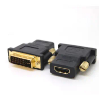 Free shippingDVI Male to HDMI Female Adapter DVI-I Dual-Link (24+5 pin) Free shippingnew