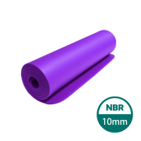 【SUKEII】NBR高密度10mm瑜珈墊(附綁帶+揹袋)