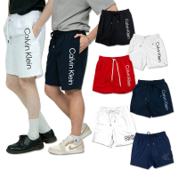 【Calvin Klein 凱文克萊】Calvin Klein 抗UV 泳褲 透氣 沙灘褲 短褲 吸濕排汗 大尺碼 快乾 CK(短褲9761)