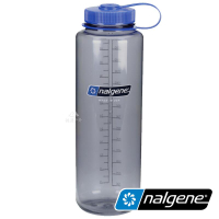 美國 Nalgene 大寬口水壺 1500cc『煙霧灰』2178-0048