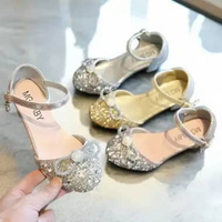 Sepatu Pesta Low Heels Cantik Anak Perempuan Blink Party Shoe Girl Cewek Korean Fashion (ZH-SS138) 3