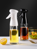 噴油瓶噴霧按壓式燒烤噴油壺健身家用廚房食用油橄欖油玻璃控油壺「限時特惠」