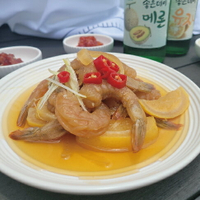 【樂屋裡】手工韓式醃醬油大蝦 12隻大蝦 /袋