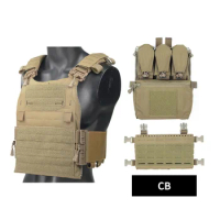 Lightweight Vest Tactical Vest BC2 Plate Carrier Combination Airsoft Gear Military Paintball Hunting Equipment Wargame Multicam