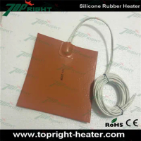 Flexible Silicone Rubber Heater Heating Pad 12v 200w size 200x200mm