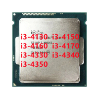 โปรเซสเซอร์ CPU แบบ Dual-core, i3-4150, i3-4160, i3-4170, i3-4330, i3-4340, i3-4350, LGA 1150