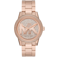 【Michael Kors】MK品牌晶鑽女錶-40mm 母親節禮物(MK6863)