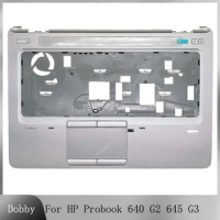 Original NEW Case HP Probook 640 G2 645 G3 Laptop Accessories Upper Palmrest Top Housing C Shell Touchpad Key Buttons 840720-001