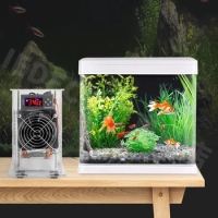 Smart Control Mini Fish Tank Cooler Aquarium Cooling Machine Jellyfish Tank Thermostat Silent Chiller Aquarium Accessories
