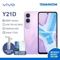 Vivo Y21D RAM 12GB 6+6 Extend RAM 6/128 6GB 128GB Extend RAM 6GB VIVO Y21 D Baru Murah Garansi RESMI