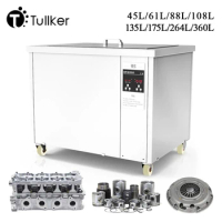Industrial Ultrasonic Cleaner DPF Metal Engine Parts Oil Rust Degreaser Power Temperature Adjustment Ultrasound Washing Machine