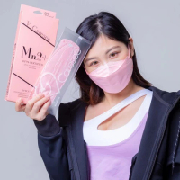 唯心思 - 【元素】Mn2+ 成人10片 3D口罩 獨立包裝 Mn2+ 粉紅色 10pcs