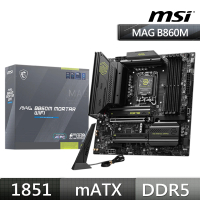 【MSI 微星】MAG B860M MORTAR WIFI主機板