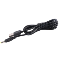 1.2m Black 1A 5V USB To DC .0x1.7mm Power Charger Cable Charge Cord For Sony PSP Interface Universal
