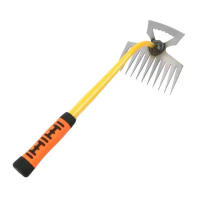 [Freeship Xtra] Dụng Cụ Làm Vườn Bằng Thép Không Gỉ Loại Bỏ Cỏ Dại Có Tay Cầm Dài, cào cỏ cuốc