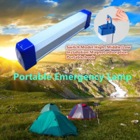 Emergency LED Tube Light T5 DC5V USB Rechargable LED Flashlight Magnet install Portable Emergency LED Light for Camping Hiking