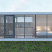 20ft/30ft/40ft Modern Popular Prefab House Movable House Office Apple Cabin