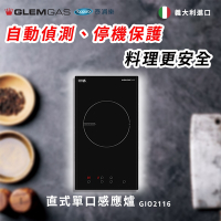 Glem Gas直式單口感應爐 不含安裝 GIO2116